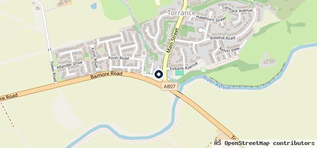 Map showing the location of Milngavie & Bearsden Garage Ltd.