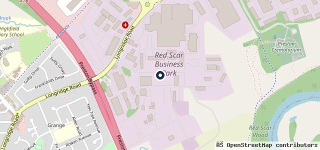 Map showing the location of Pye Commercials Preston Ltd
