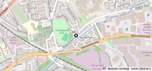 Map showing the location of Newcross Motor Company (NMC)