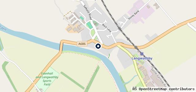 Map showing the location of Nobles Garage