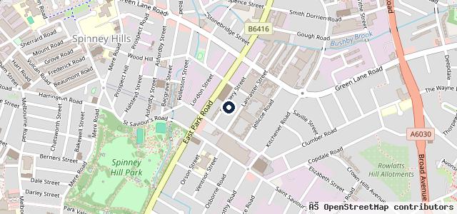 Map showing the location of Optimus Motors Ltd Brc Specialists mot vosa