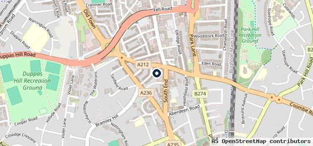 Map showing the location of Kinghams
