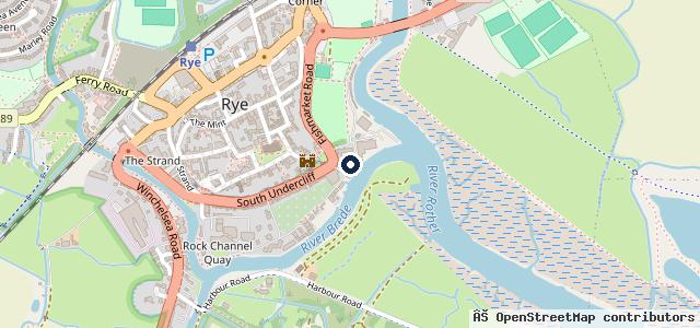 Map showing the location of Paul Saunters Commercials