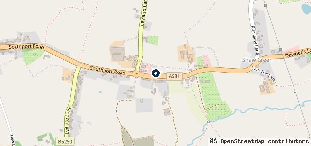 Map showing the location of Deane Motors Sports-Prestige-4x4 | Chorley