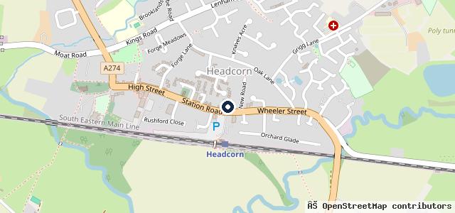 Map showing the location of Pymans The Garage