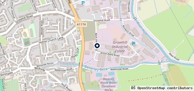 Map showing the location of Right Car Beverley