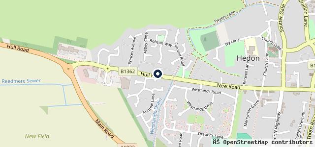 Map showing the location of Roads Ahead Ltd
