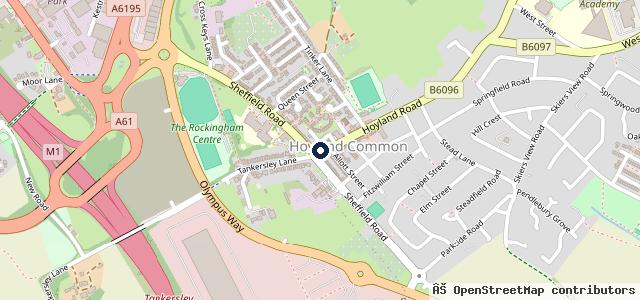 Map showing the location of RTT Motorcycles