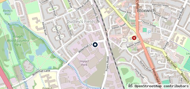Map showing the location of Sams Auto Services