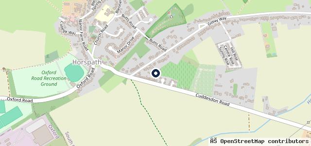 Map showing the location of Sheps Cycle Shack