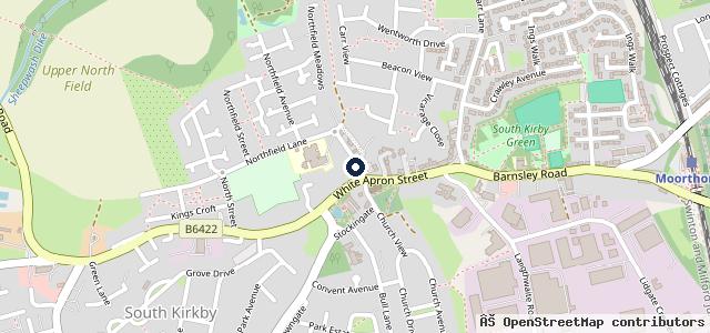 Map showing the location of Spring House Garage