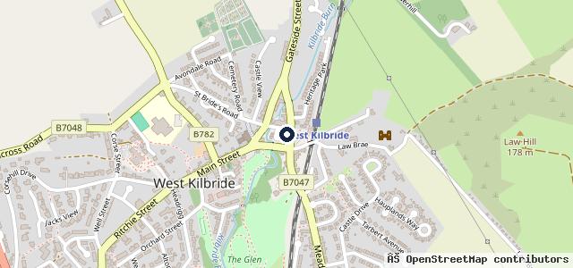 Map showing the location of S R Autos