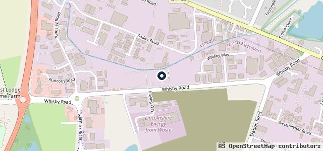 Map showing the location of The MINI Repair Shop - Lincoln’s MINI and BMW Specialist