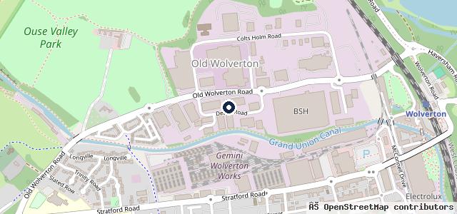 Map showing the location of Fastfit Station MK Ltd