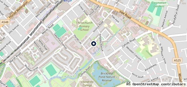 Map showing the location of Tomos Garage