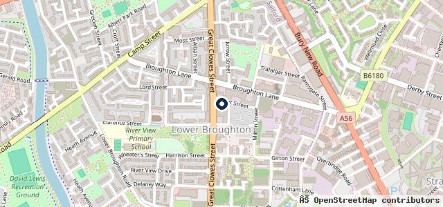 Map showing the location of Trinity Diesels Ltd