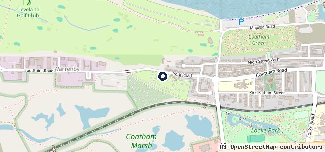 Map showing the location of Warrenby Motors