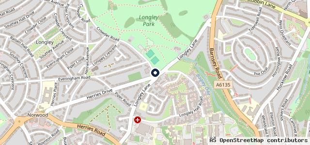 Map showing the location of Wax Street Detailing