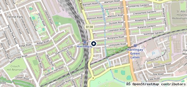 Map showing the location of Auto Care Experts