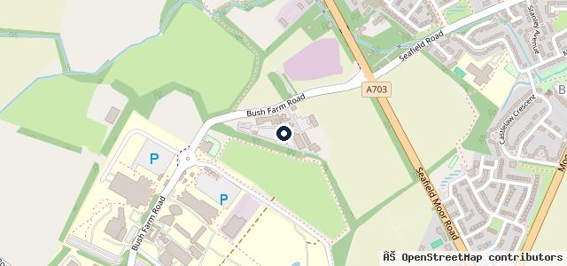 Map showing the location of Wright Automotive