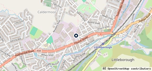 Map showing the location of Breda Garage