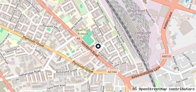 Map showing the location of Brantingham Auto Centre