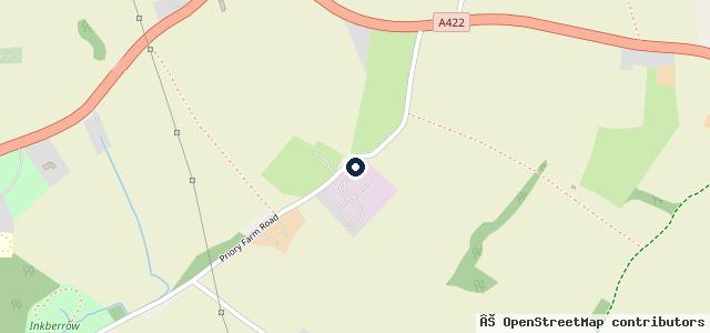Map showing the location of Vehicle Inspection Service Inkberrow Ltd