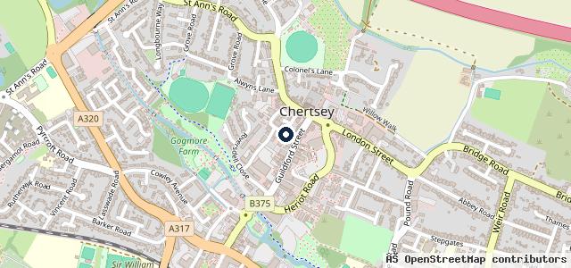 Map showing the location of Mead court