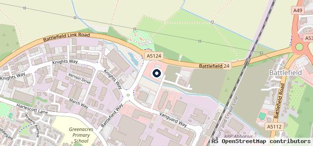 Map showing the location of Faintree SEAT & CUPRA Shrewsbury