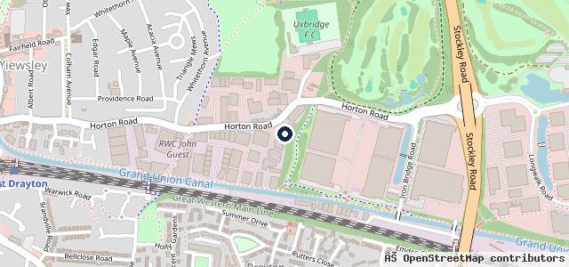 Map showing the location of Fir Tree Autocentre