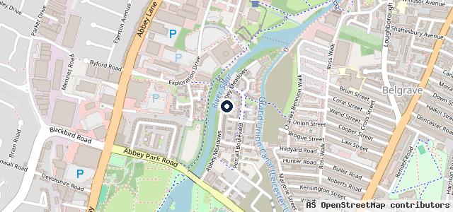 Map showing the location of Fresh Car Valet Leicester