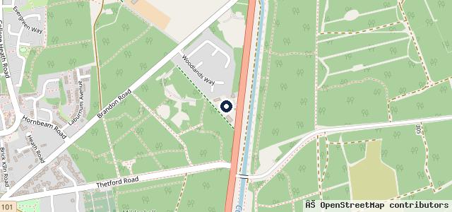 Map showing the location of G A Auto Centre Ltd