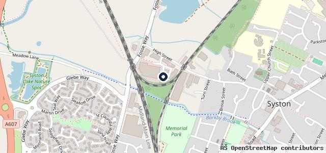 Map showing the location of G K H Vehicle Repairs