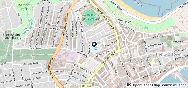 Map showing the location of Golders Garage