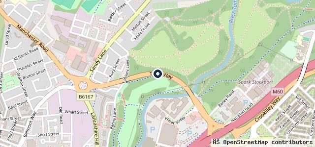 Map showing the location of Sytner Land Rover