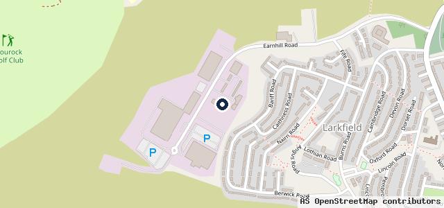 Map showing the location of Earnhill Motors 01475 639736 | Greenock