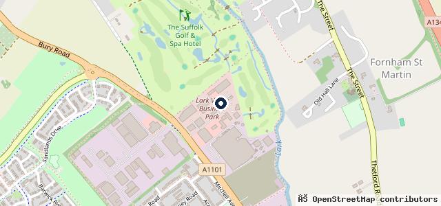 Map showing the location of Hammond Nissan Bury St Edmunds