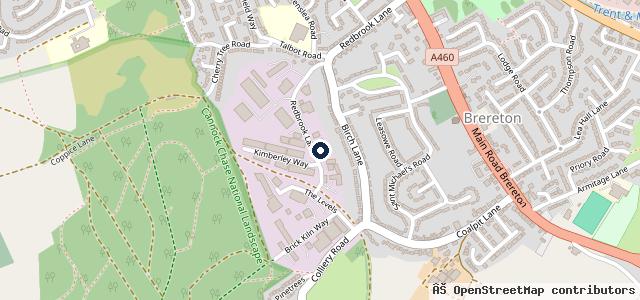 Map showing the location of Just Affords