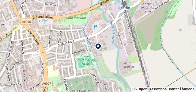 Map showing the location of Karl Foster Garage Services