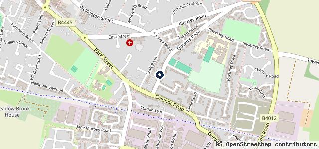 Map showing the location of Kremmen Servicing Limited