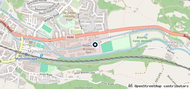 Map showing the location of Moderna M O T's Ltd