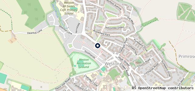Map showing the location of Lansdown - Mazda
