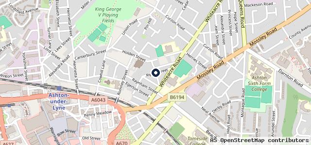 Map showing the location of Mark One Auto Specialists