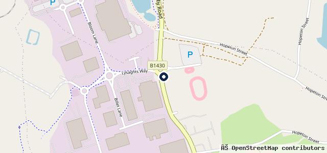 Map showing the location of Marshall Volkswagen Scunthorpe (Cars & Vans)