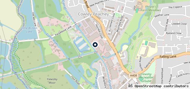 Map showing the location of George Fraser Mercedes Ltd