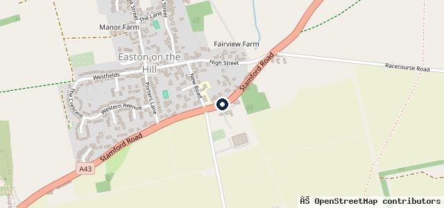 Map showing the location of Mill View Motors