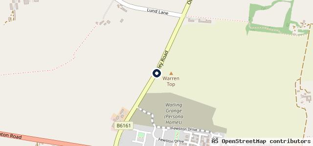 Map showing the location of Moorlands Garage Ltd