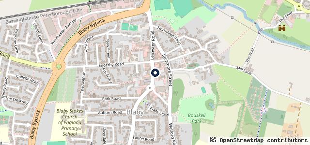 Map showing the location of Booth's Motor Spares Ltd
