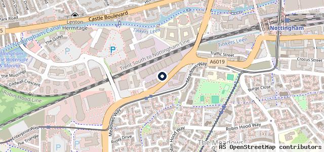Map showing the location of Mr Clutch Autocentres