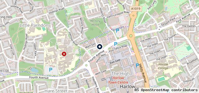 Map showing the location of Mr Unique Tyre & Exhaust Centre